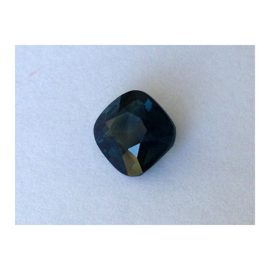 Natural Heated Blue-Green Sapphire cushion shape 2.31 carats with GIA Report