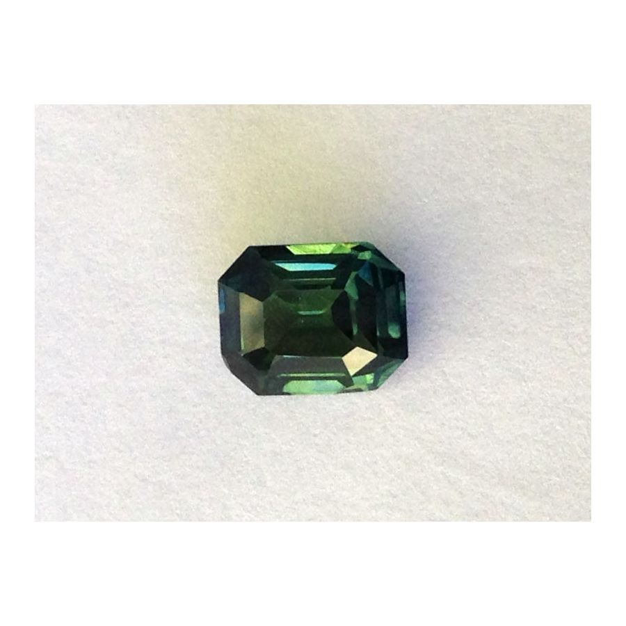 Natural Heated Teal Bluish Green Sapphire 2.43 carats 