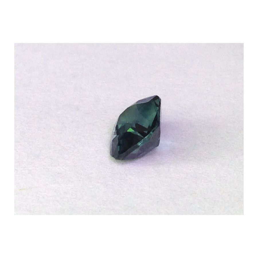 Natural Unheated Greenish Blue Sapphire cushion shape 2.46 carats with GIA Report