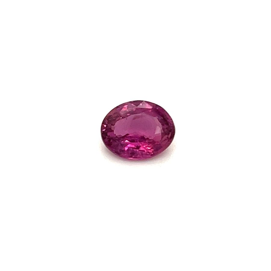 Natural Heated Pink Sapphire purplish pink color oval shape 2.51 carats with GIA Report