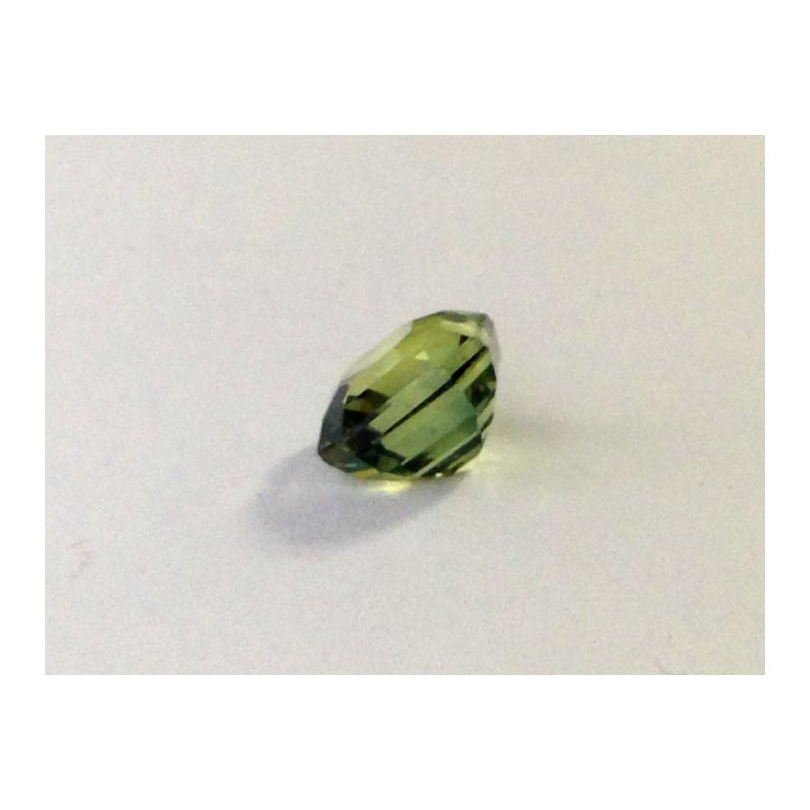 Natural Unheated Greenish Yellow Sapphire octagonal shape 3.01 carats with GIA Report