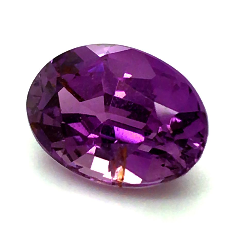 Natural Unheated Purple Sapphire 3.13 carats with GIA Report