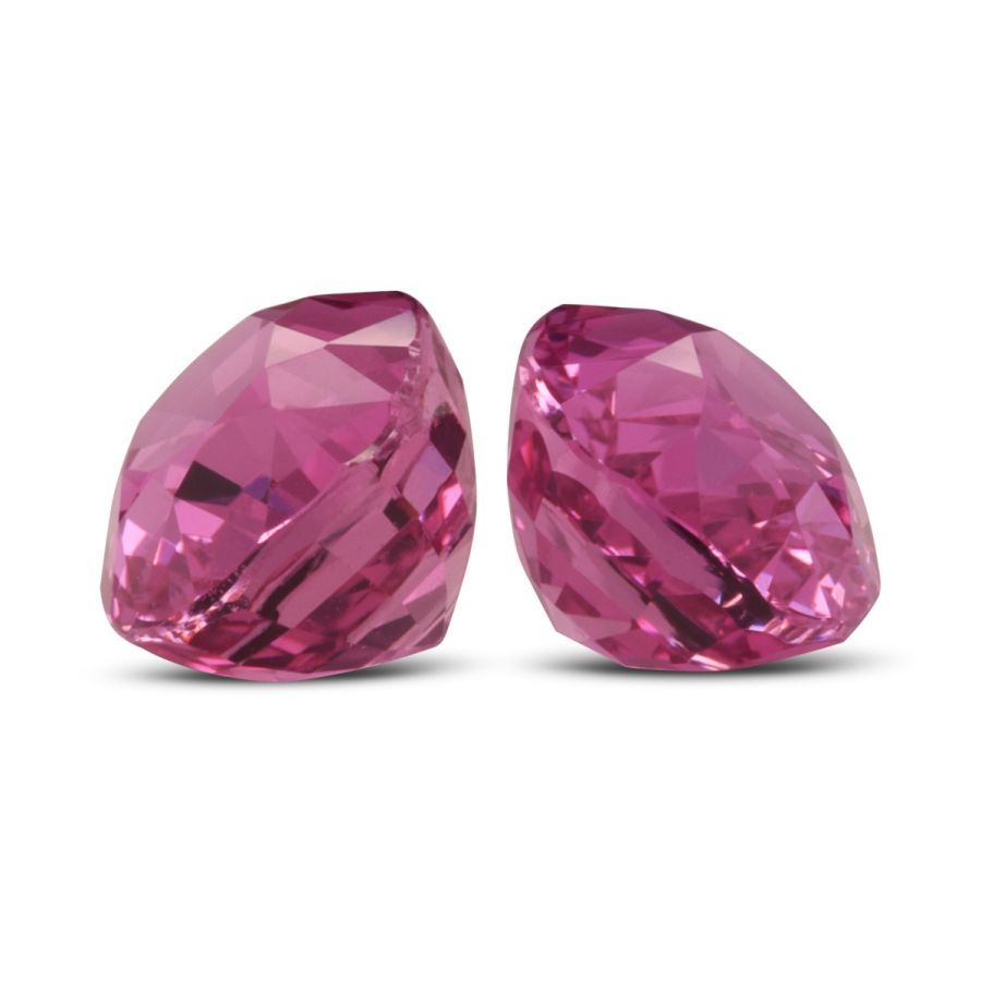 Natural Unheated Pink Sapphire Matching Pair 3.20 carats with GIA Report