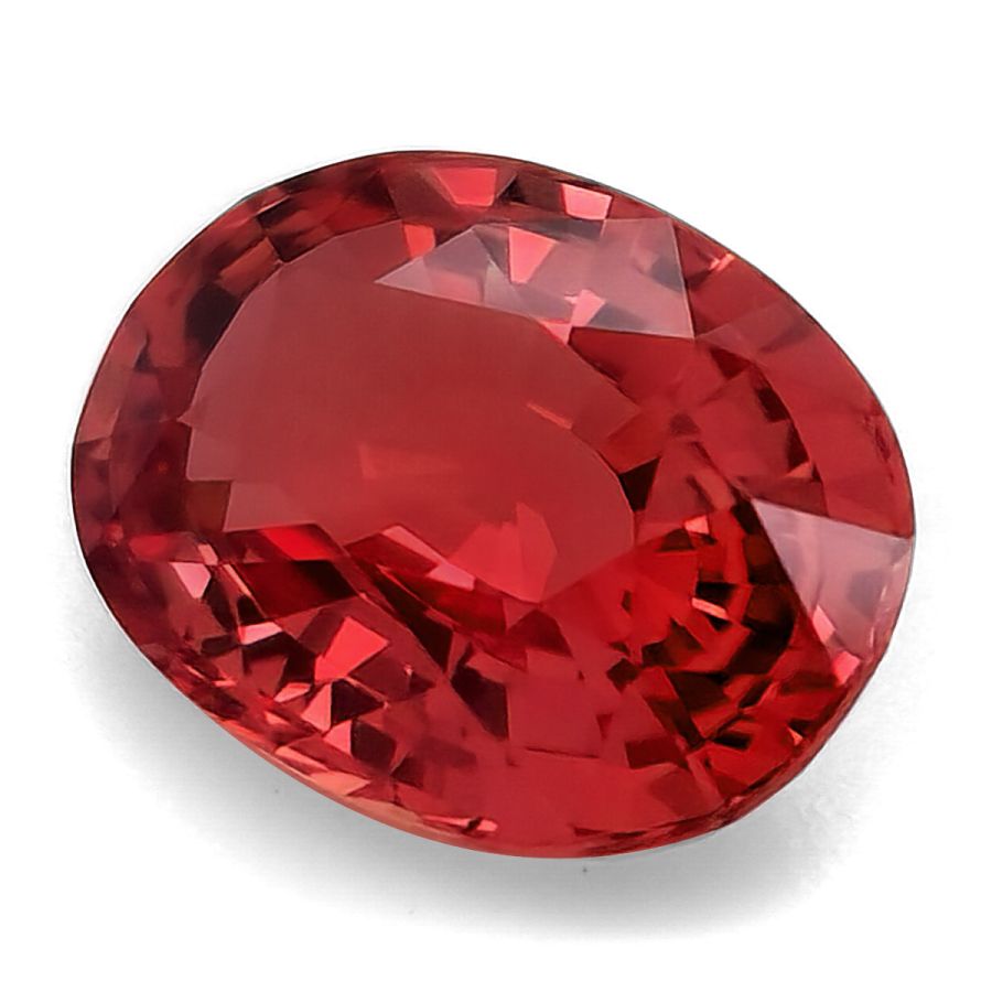Natural Sunset color Padparadscha Sapphire 3.21 carats with GRS Report