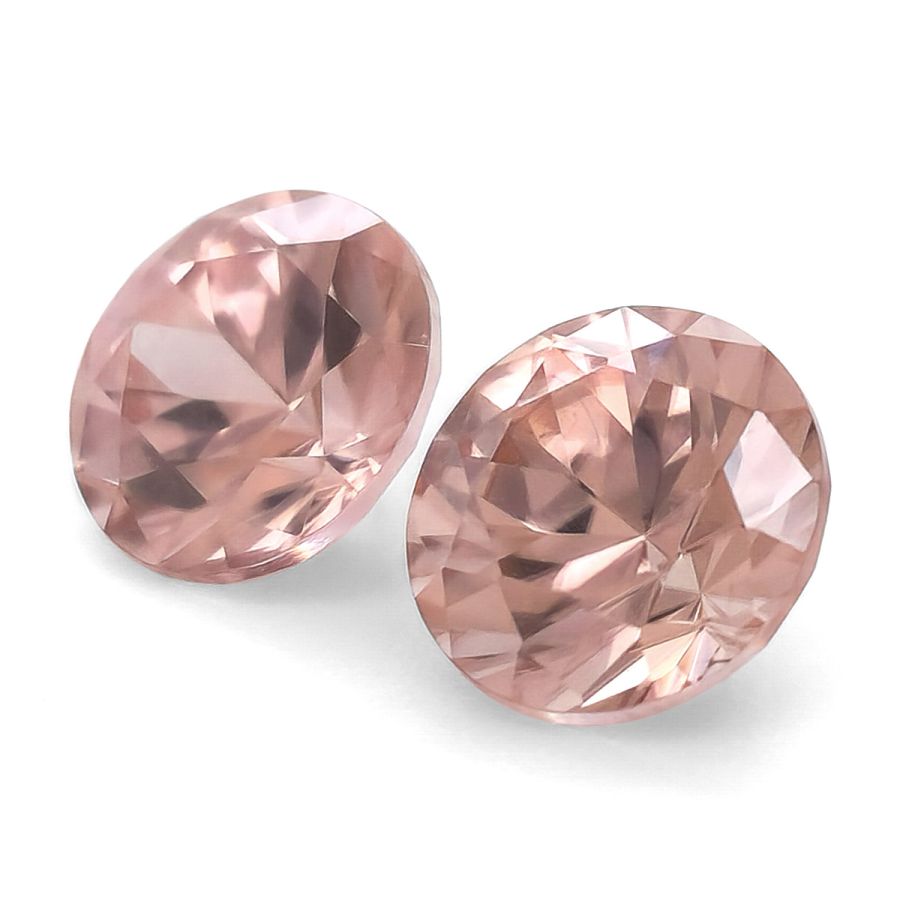 Natural Pink Zircon Matching Pair 3.23 carats
