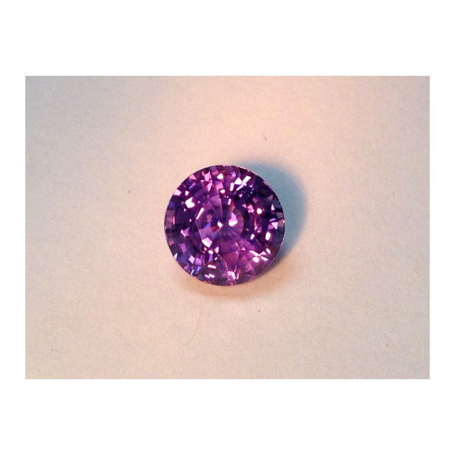 Natural Unheated Color Change Sapphire round shape 3.29 carats with GIA Report 