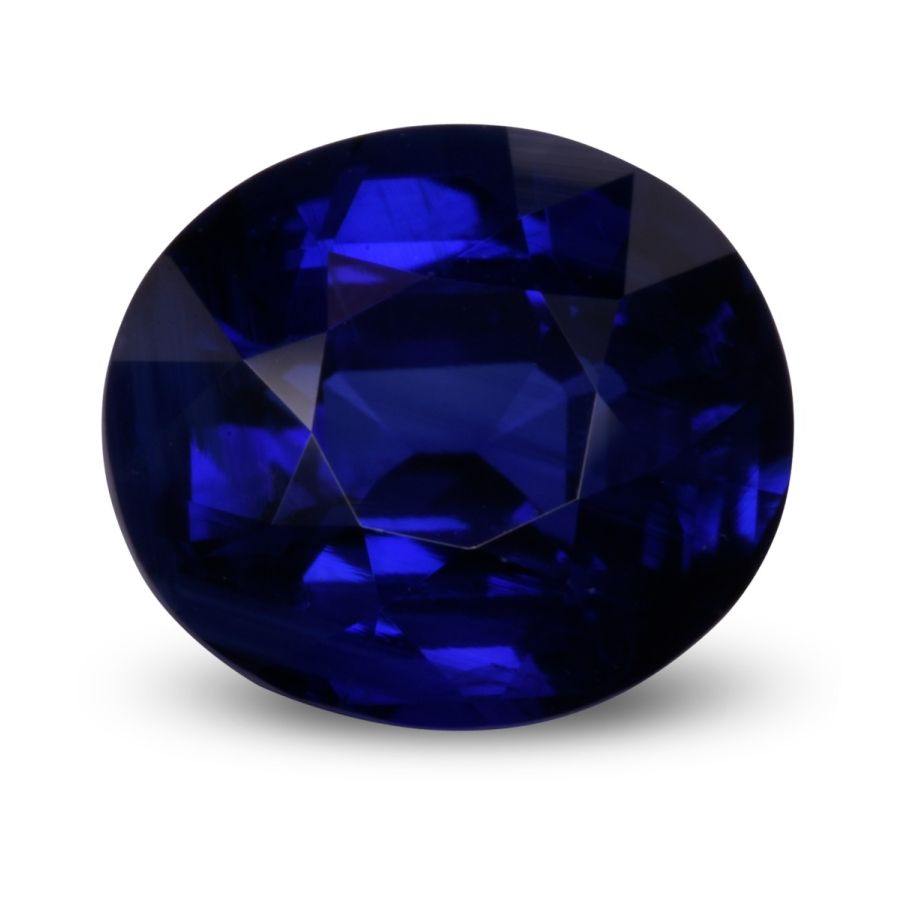 Natural Heated Royal Blue Sapphire 3.52 carats with GIA Report