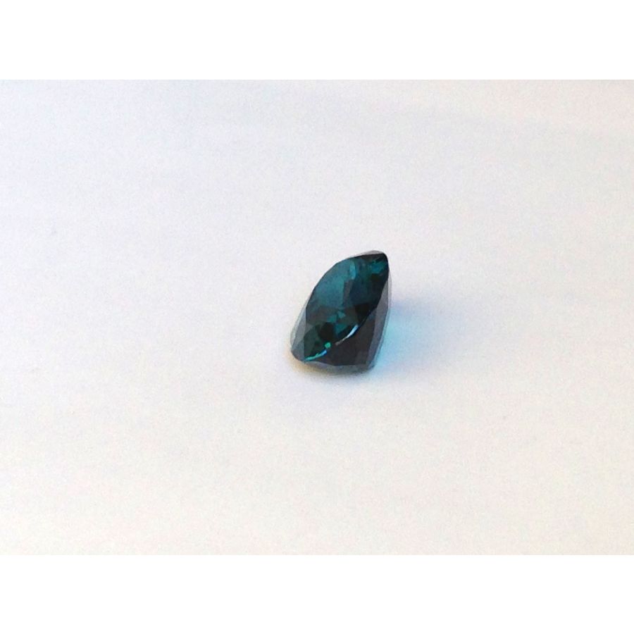 Natural Indicolite Tourmaline Greenish blue color oval shape 3.97 carats with GIA Report
