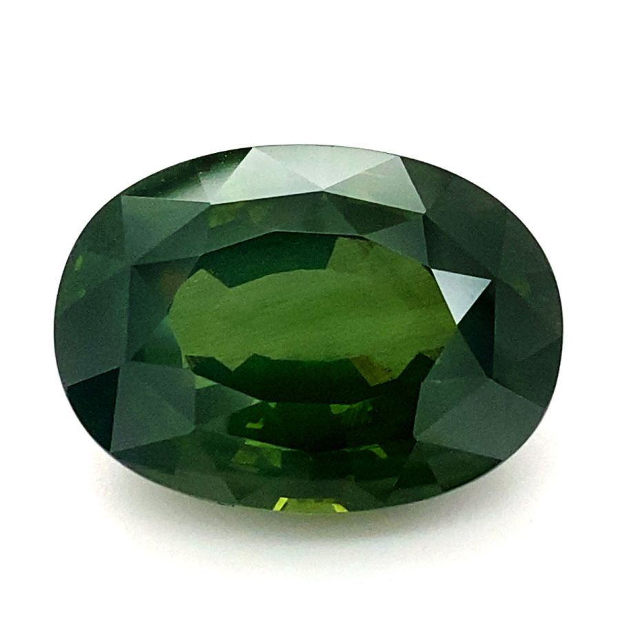 Natural Green Zircon green color oval shape 43.53 carats 