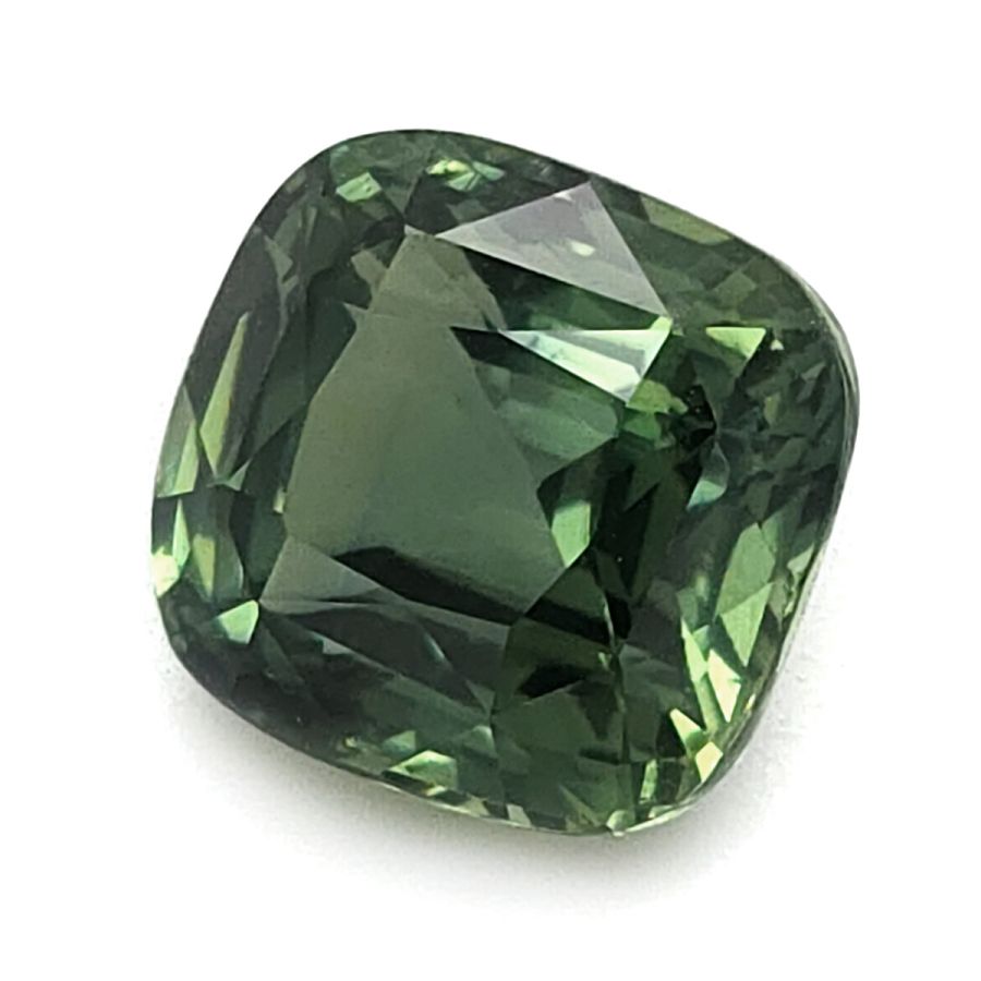 Natural Green Sapphire 4.00 carats with GIA Report
