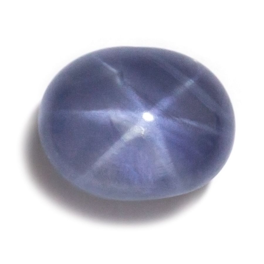 Natural Unheated Blue Star Sapphire blue color oval shape 4.16 carats ...