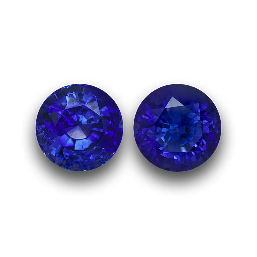 Blue Sapphire Pair 4.27cts - sold