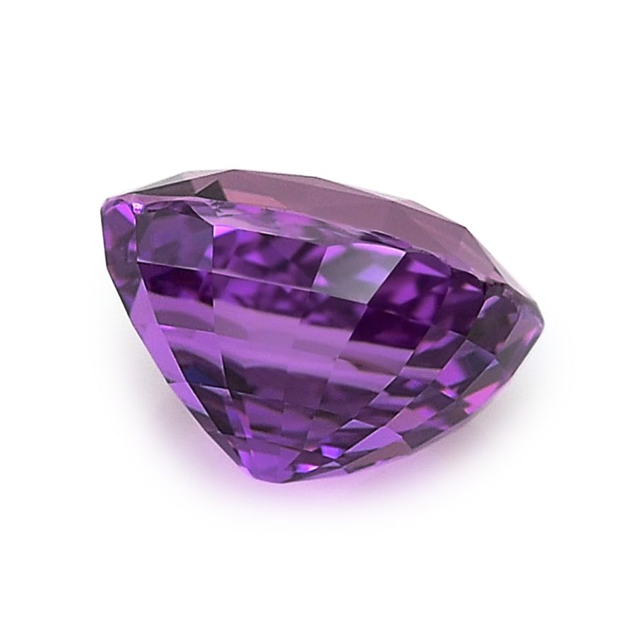 Natural Purple Sapphire 4.32 carats with GIA Report 