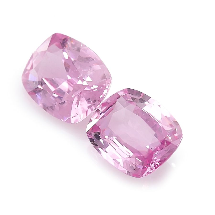 Natural Heated Pink Sapphire Matching Pair 4.33 carats