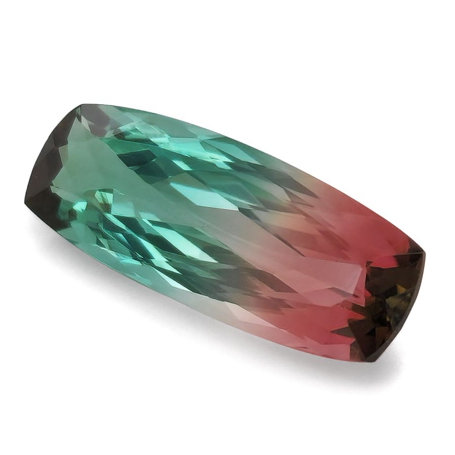 Natural Bi-Color Tourmaline 4.36 carats with GIA Report