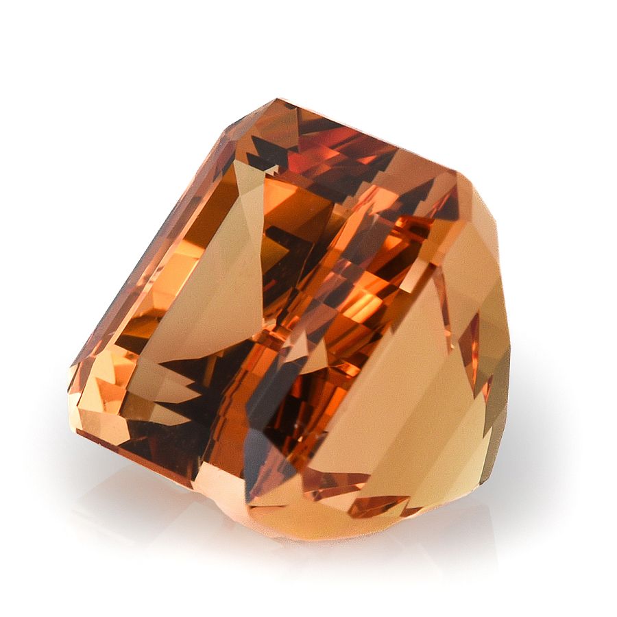 Natural Unheated Imperial Topaz 6.41 carats with GIA Report 