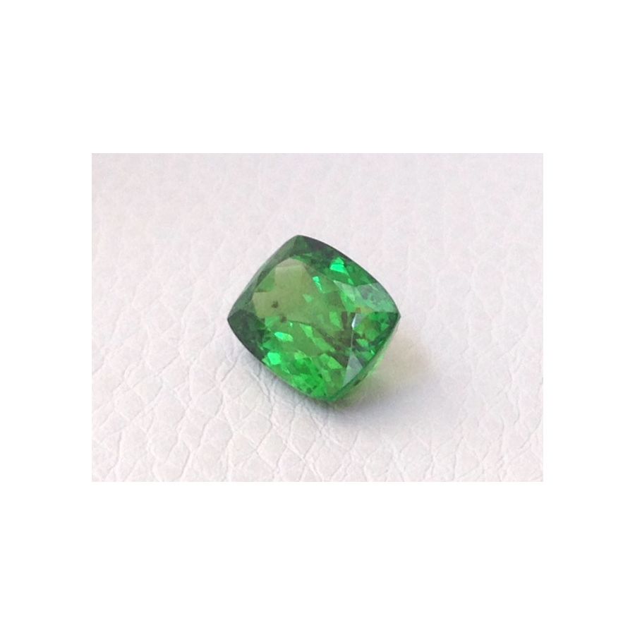 Natural Tsavorite  green color cushion shape 4.83 carats