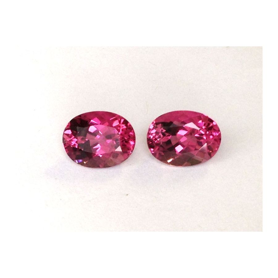 Natural Pink Tourmaline Matching Pair 8.70 carats