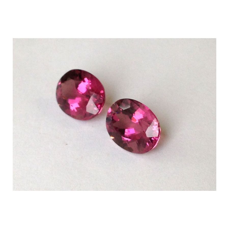 Natural Pink Tourmaline Matching Pair 8.70 carats