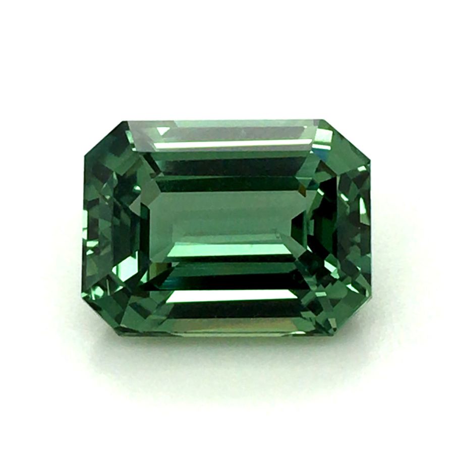 Natural Unheated Ethiopian Teal Bluish Green Sapphire 8.72 carats