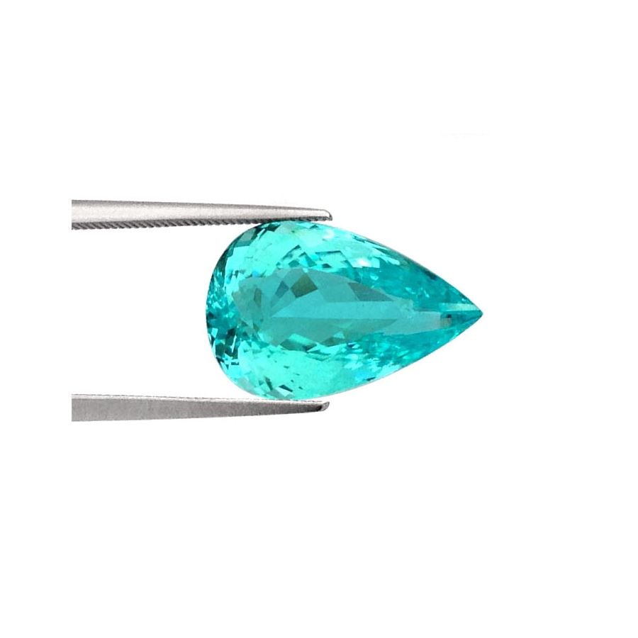 Extremely Rare Almost Flawless Natural Mozambique Paraiba Tourmaline 9.37 carats with GIA Report