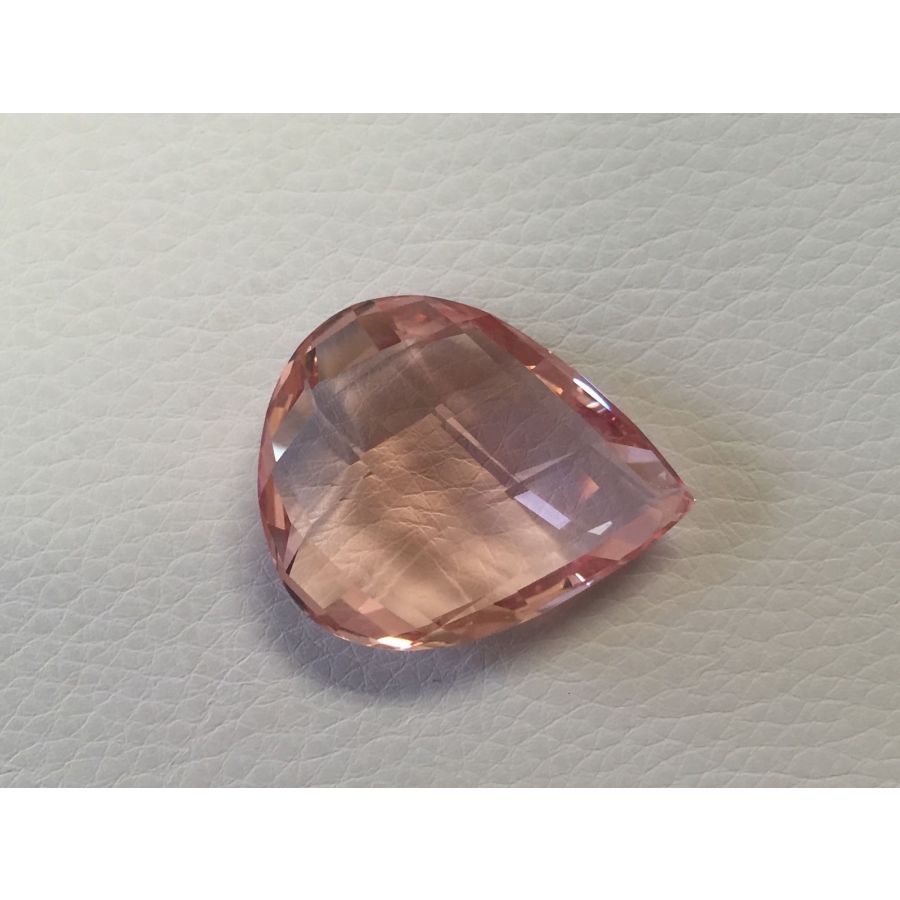 Natural Morganite light pink color pear shape 50.06 carats