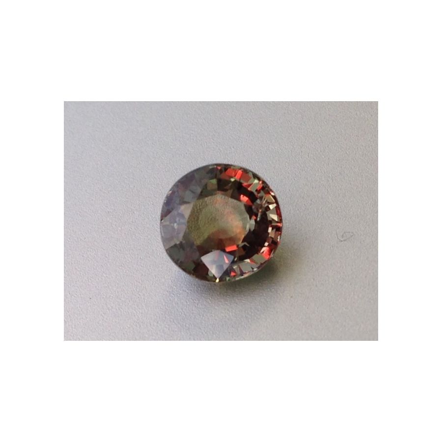 Natural Alexandrite with excellent color change round shape 1.58 carats