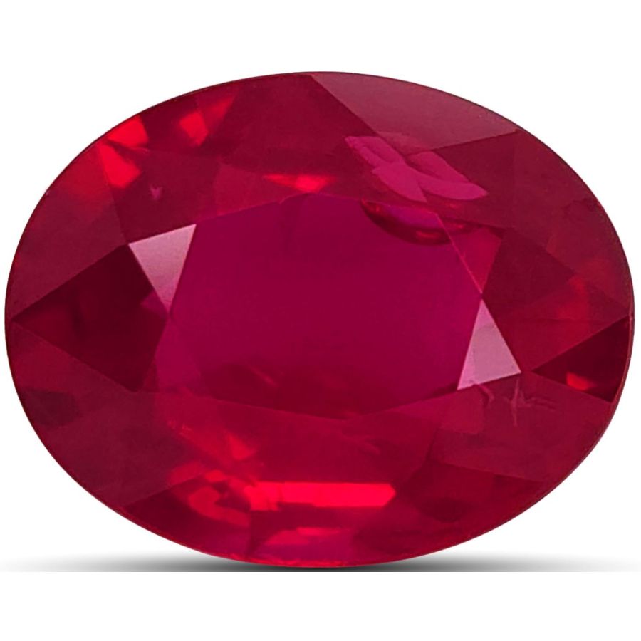 Natural Unheated Mozambique Ruby 3.10 carats with GIA and GRS Reports