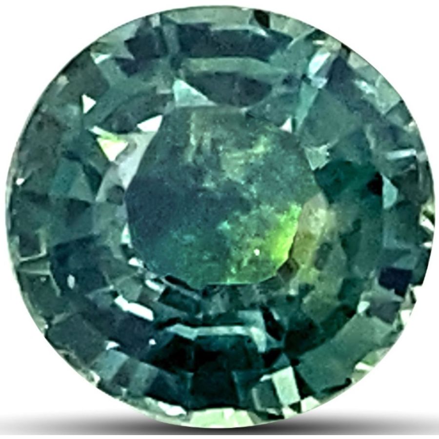 Natural Teal Green-Blue Sapphire 1.38 carats 