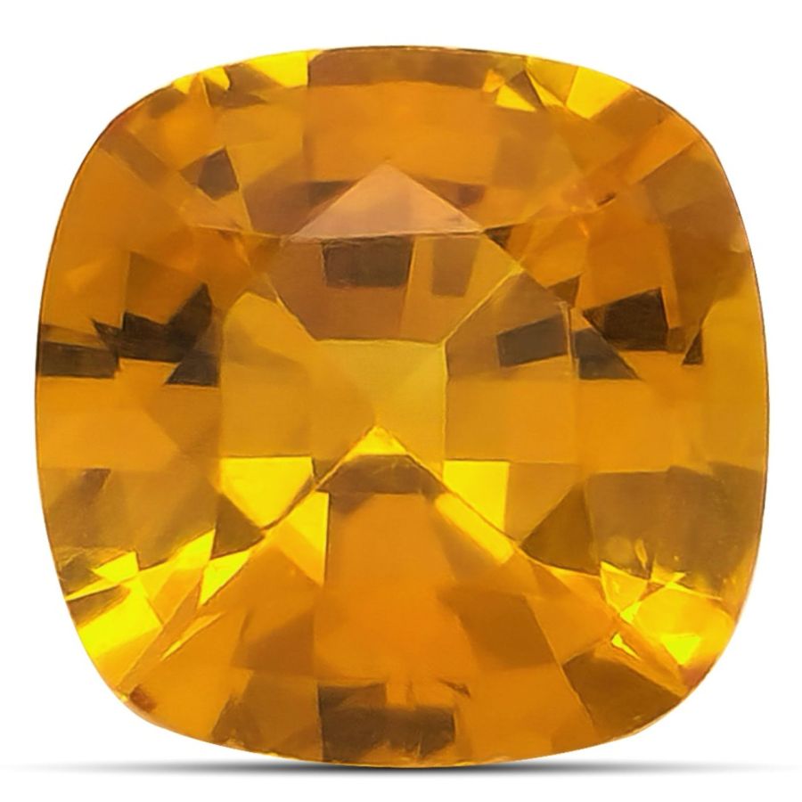 Natural Heated Yellow Sapphire 0.97 carats