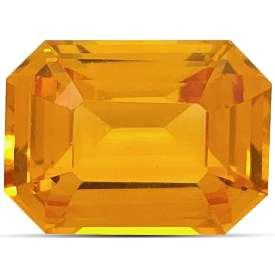 Natural Heated Orange-Yellow Sapphire 2.24 carats 