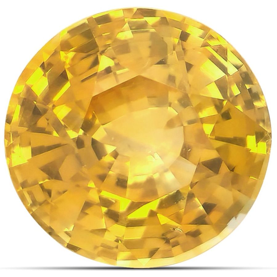 Natural Heated Yellow Sapphire 3.90 carats 