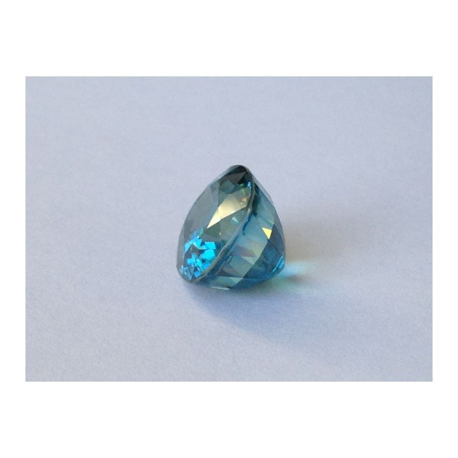 Natural Zircon blue color oval shape 14.29 carats