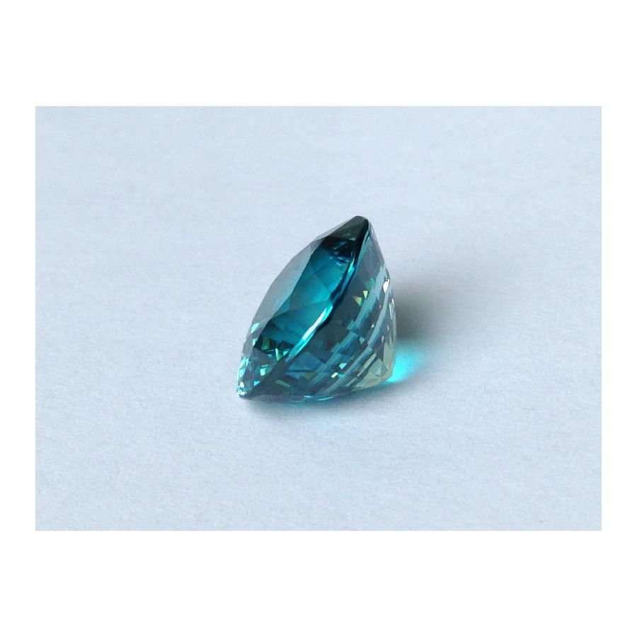 Natural Zircon blue color cushion shape 12.68 carats