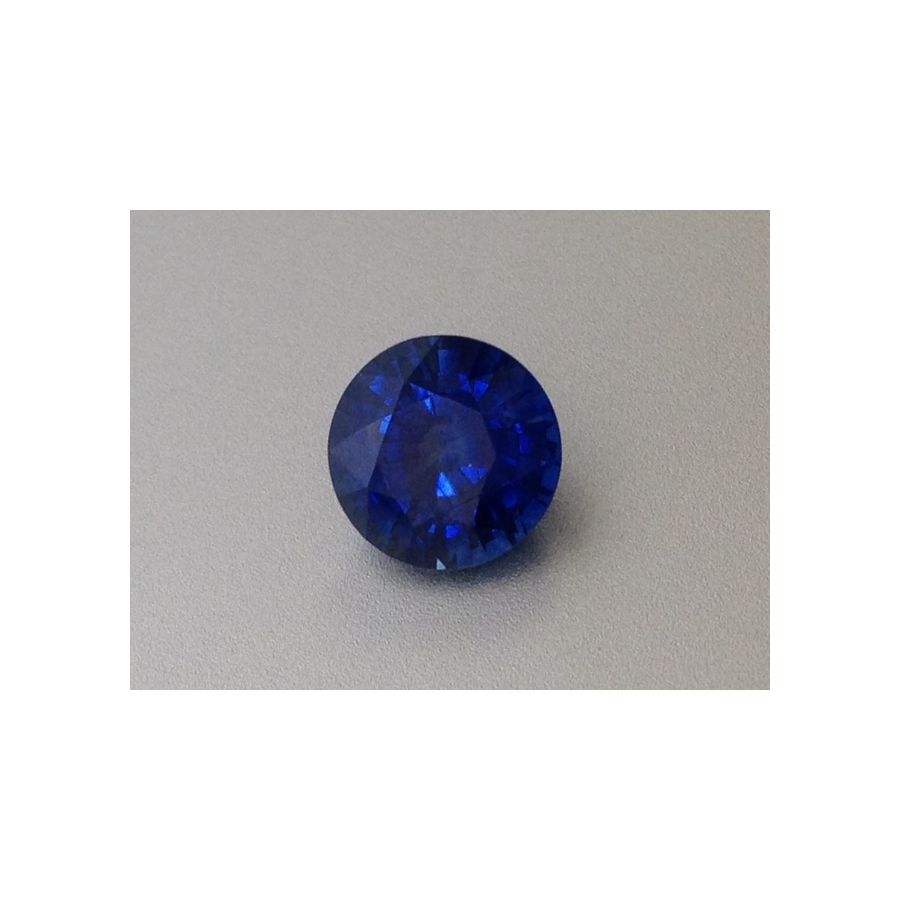 Natural Heated Blue Sapphire blue color round shape 1.97 carats / video