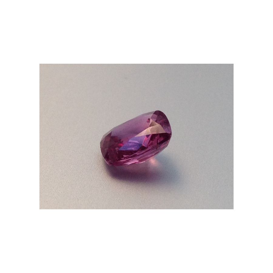 Natural Heated Pink Sapphire pink color cushion shape 3.25 carats