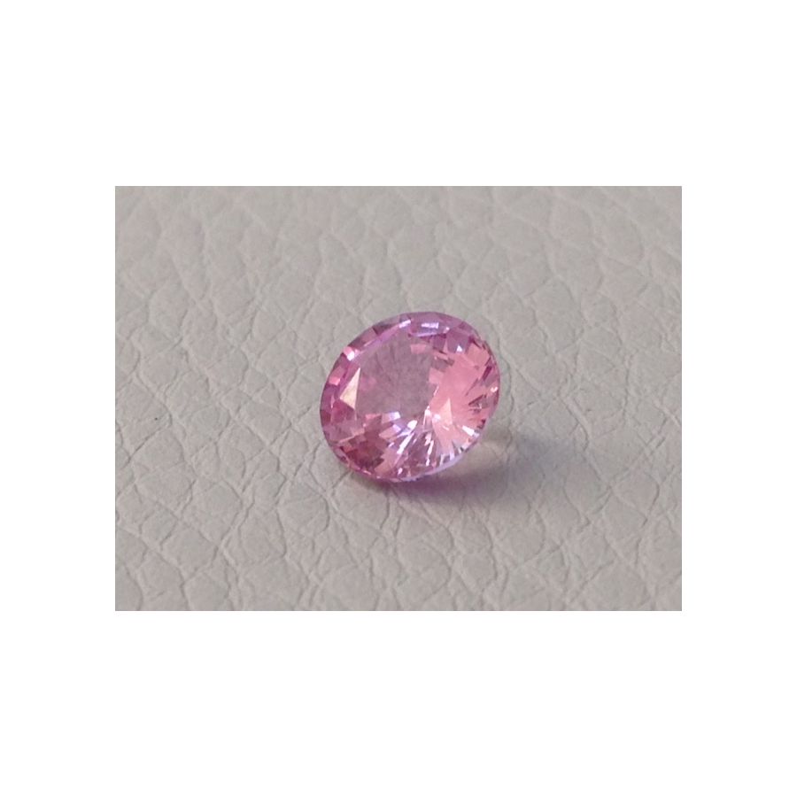 Natural Heated Pink Sapphire pink color round shape 1.30 carats 