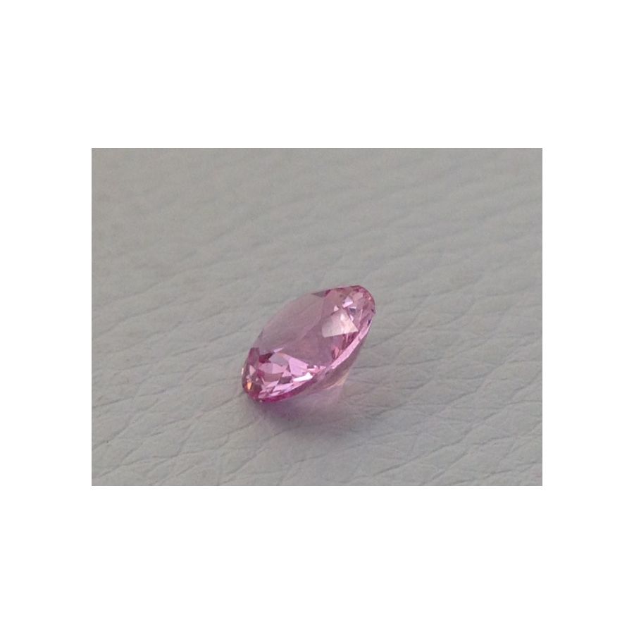 Natural Heated Pink Sapphire pink color round shape 1.24 carats