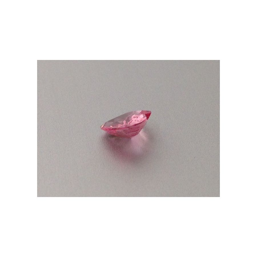 Natural Heated Padparadscha Sapphire orange-pink color heart shape 0.69 carats with GRS Report - sold