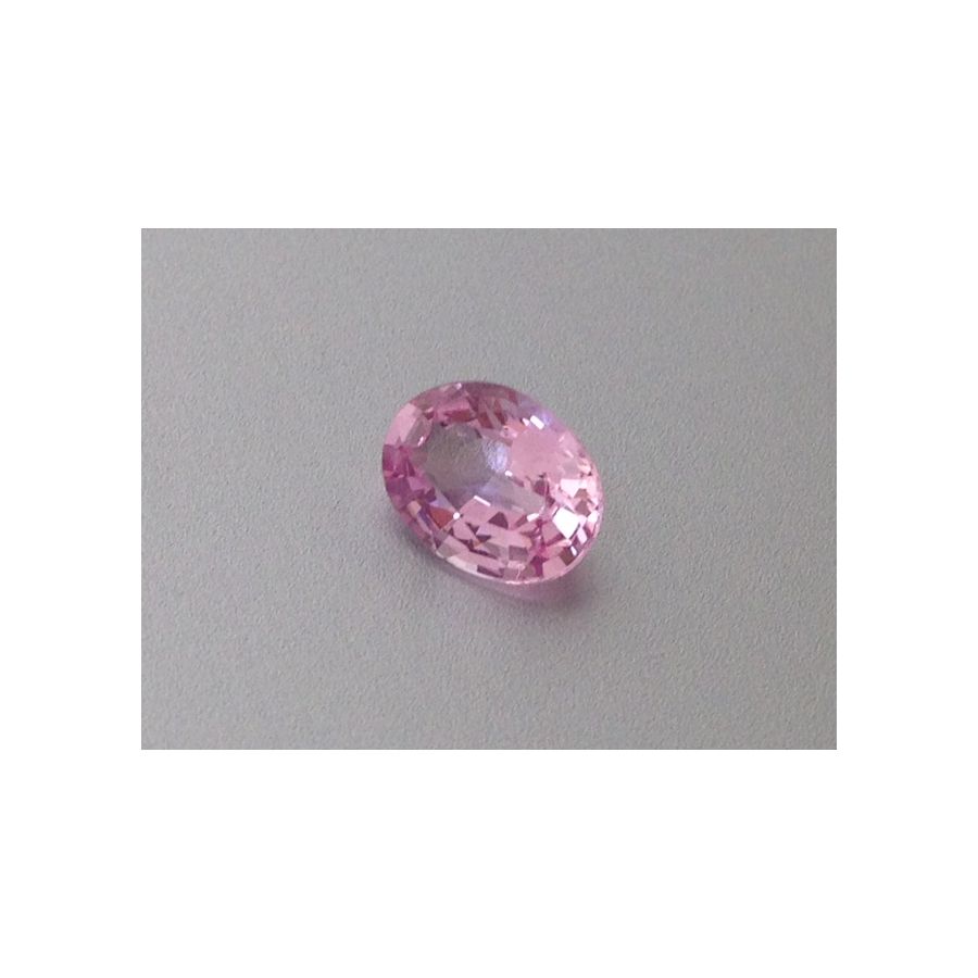 Natural Unheated Padparadscha Sapphire orange-pink color oval shape 0.95 carats with GRS Report - sold