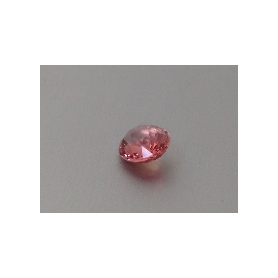 Natural Heated Padparadscha Sapphire pinkish-orange color oval shape 1.17 carats with GRS Report 