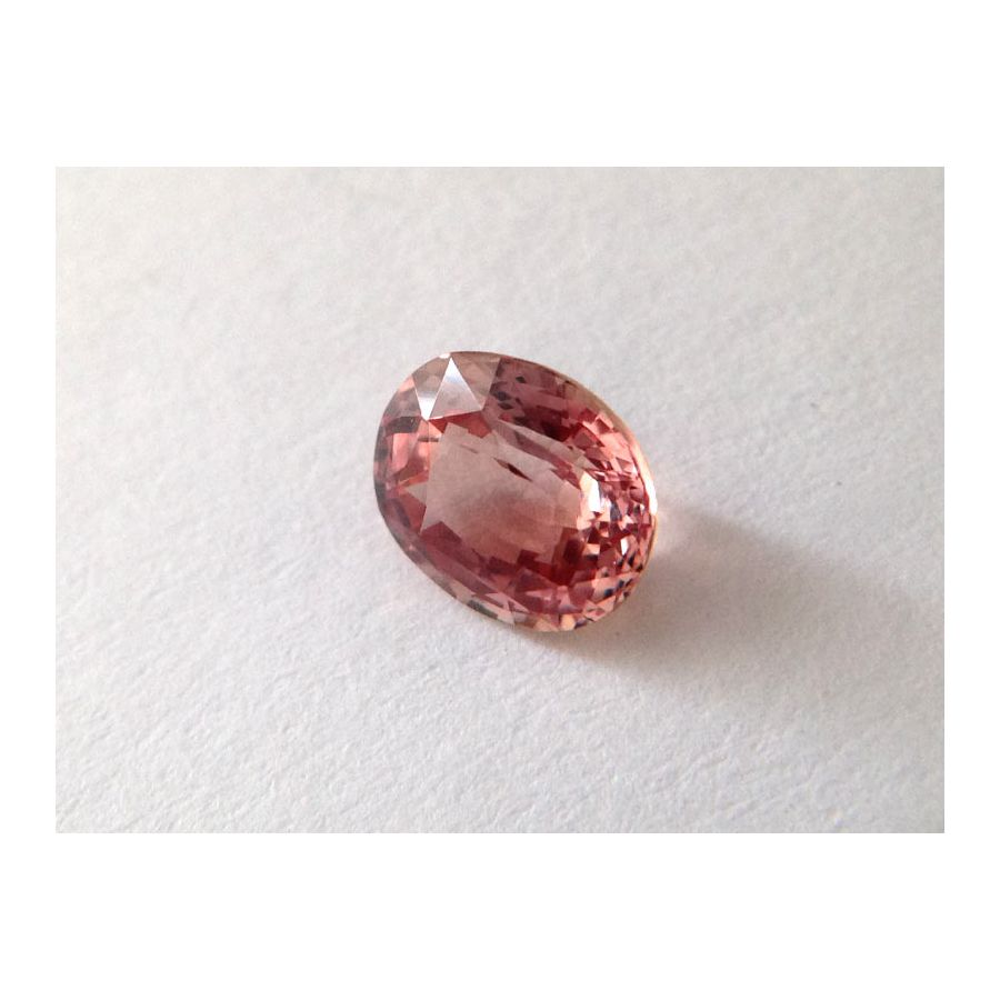Natural Unheated Padparadscha Sapphire 0.75 carats with GRS Report