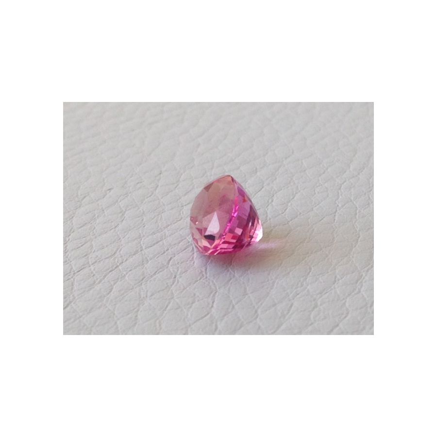 Natural Unheated Pink Sapphire purplish pink color oval shape 3.76 carats with GIA Report - sold