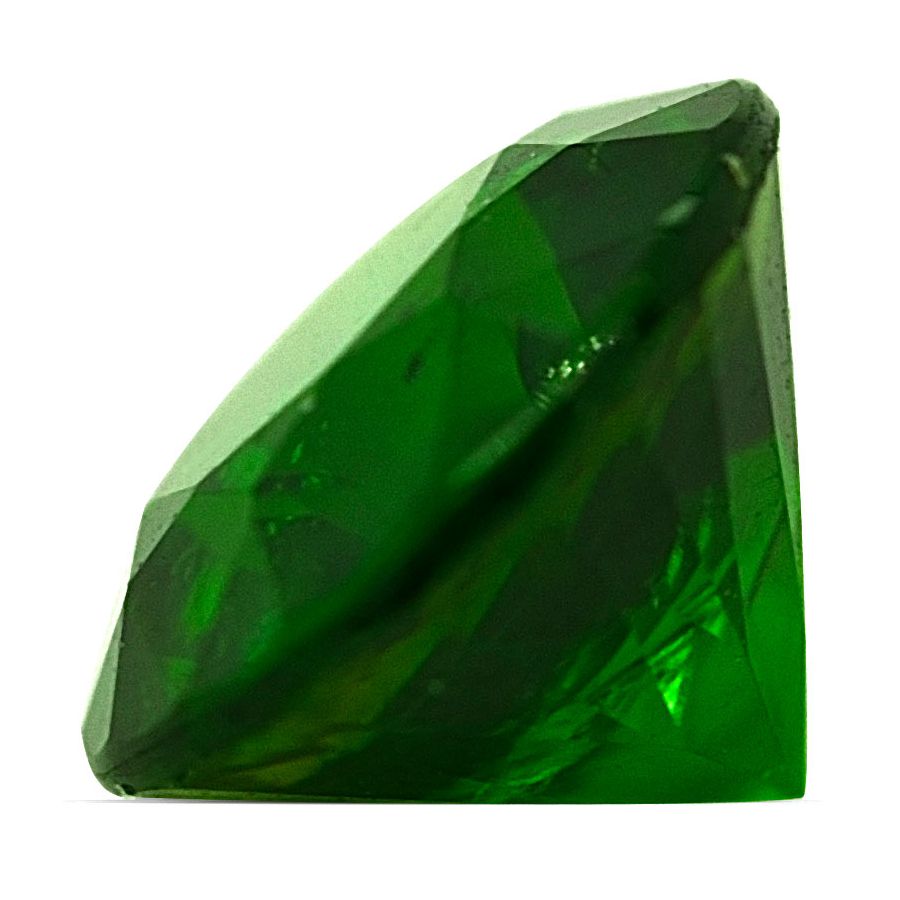 Natural Russian Demantoid Garnet with 'horse tail' inclusions 0.81 carats / GIA Report