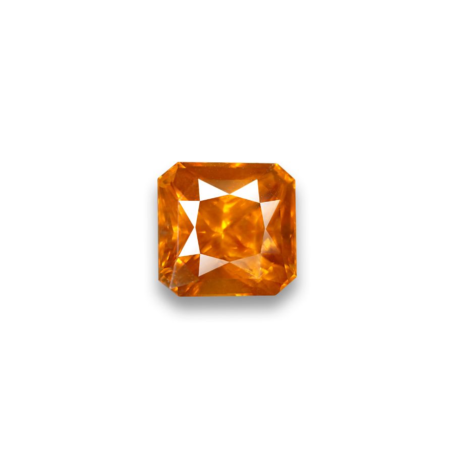 Orange Sapphire 6.44cts GIA Certified