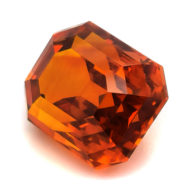 Natural Orange Sapphire 10.16 carats 