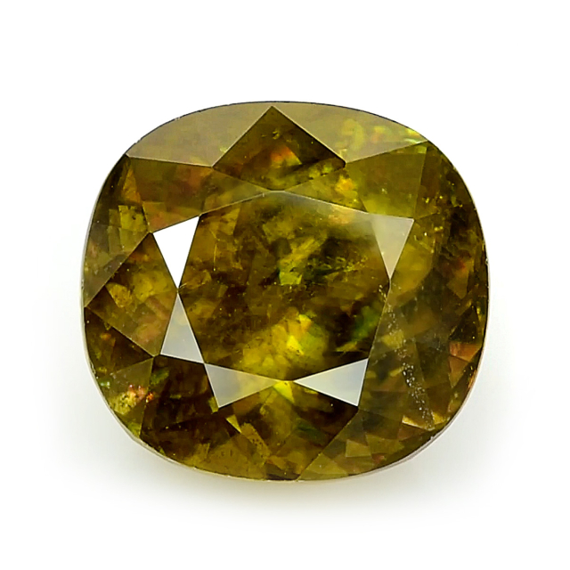 Natural Yellowish Green Sphene 17.57 carats 