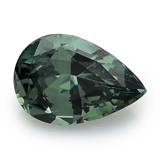 Natural Teal Blue-Green Sapphire 1.11 carats