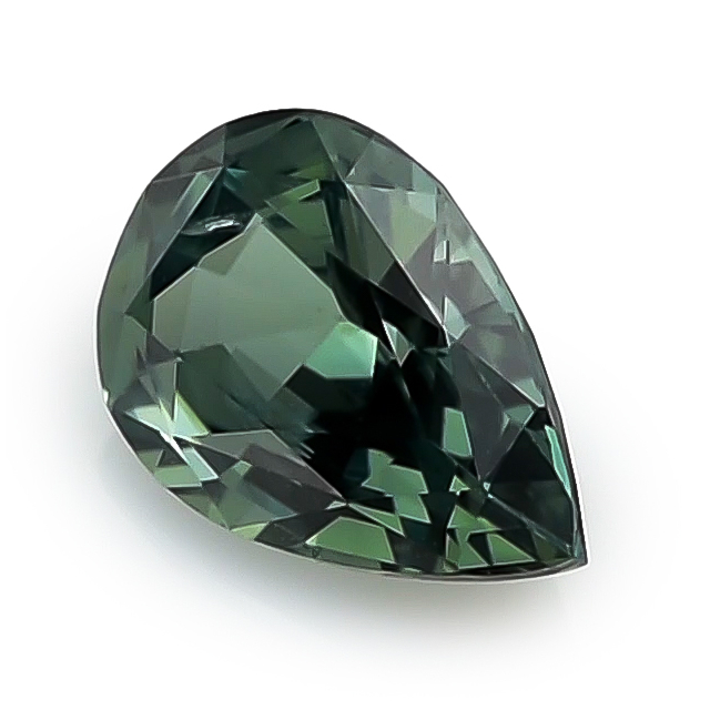 Natural Teal Blue-Green Sapphire 1.11 carats