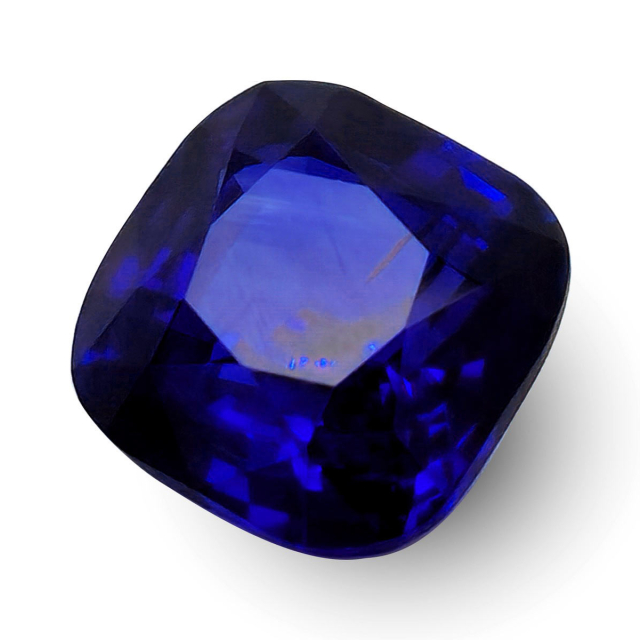 Natural Heated Royal Blue Sapphire 2.12 carats with GIA Report
